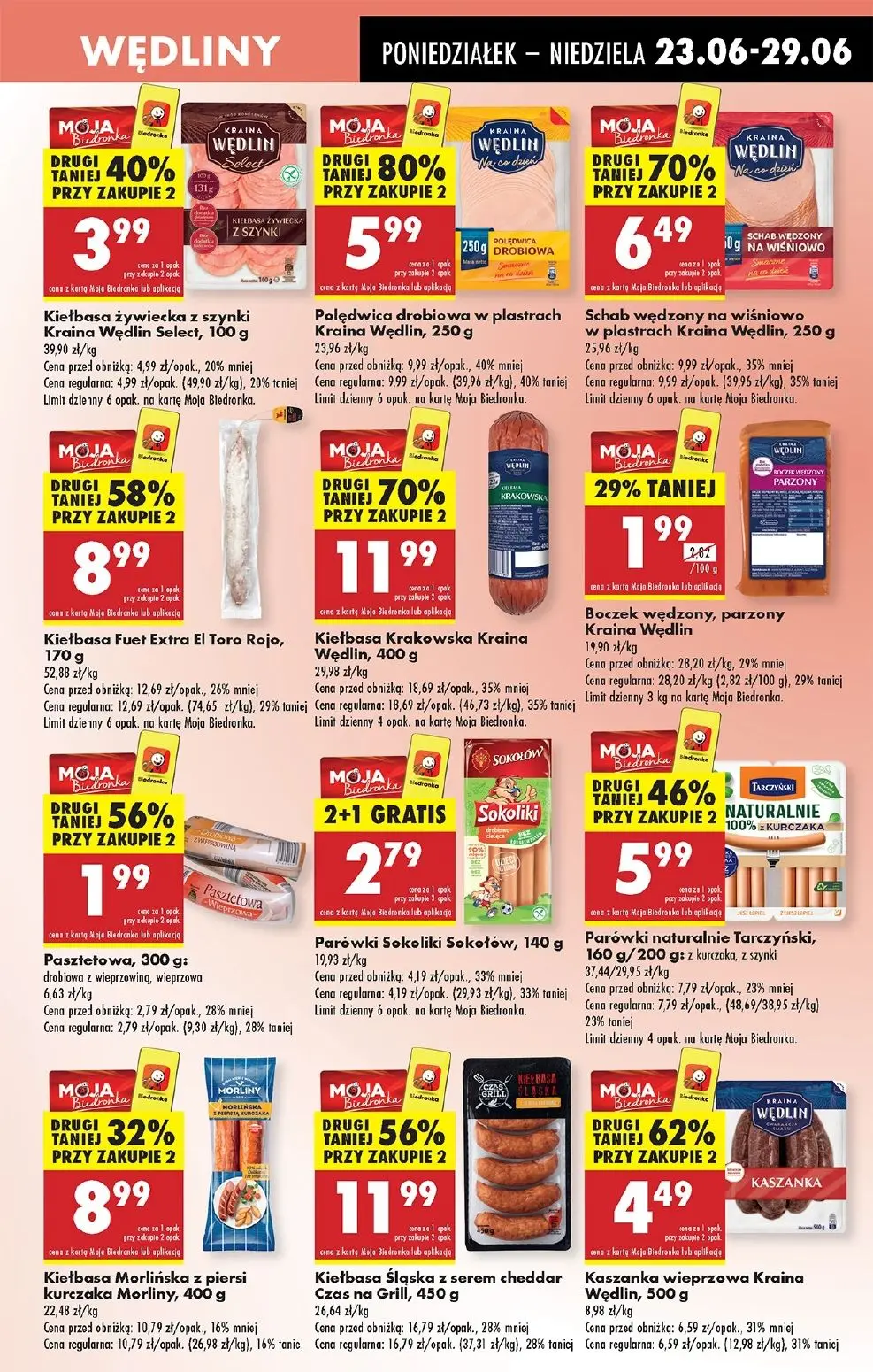 gazetka promocyjna Biedronka Od poniedziałku. Lada tradycyjna - Strona 31