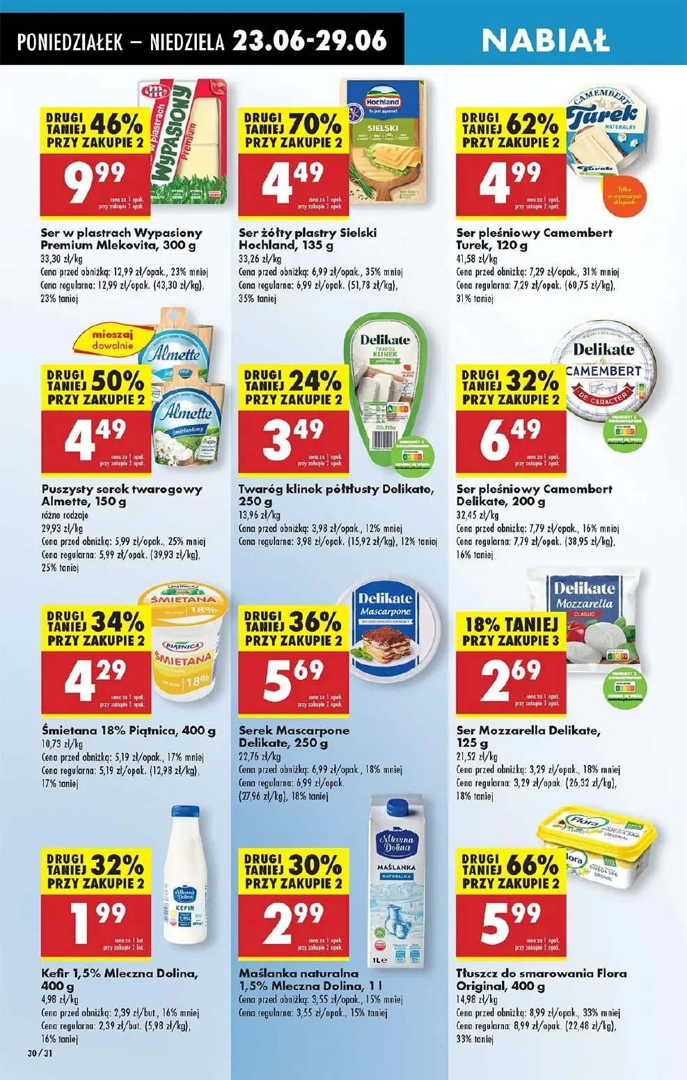 gazetka promocyjna Biedronka Od poniedziałku. Lada tradycyjna - Strona 34