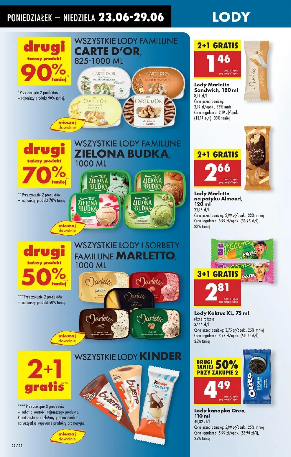 gazetka promocyjna Biedronka Od poniedziałku. Lada tradycyjna - Strona 36