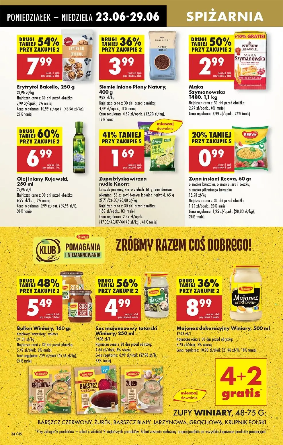 gazetka promocyjna Biedronka Od poniedziałku. Lada tradycyjna - Strona 38