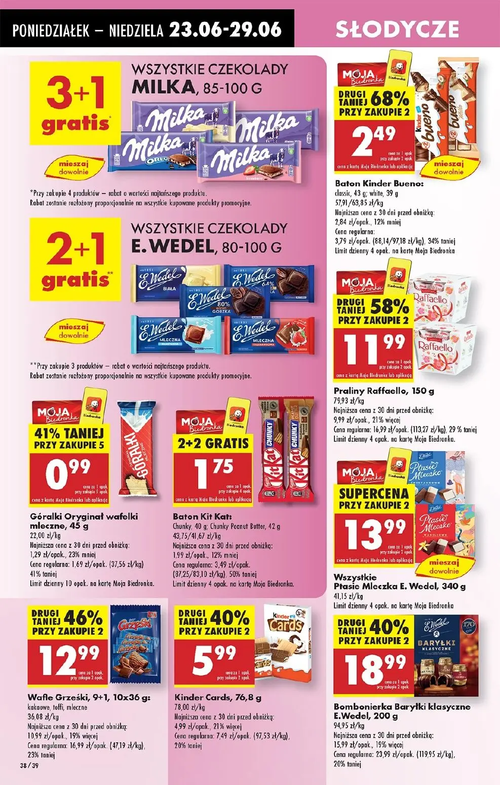 gazetka promocyjna Biedronka Od poniedziałku. Lada tradycyjna - Strona 42