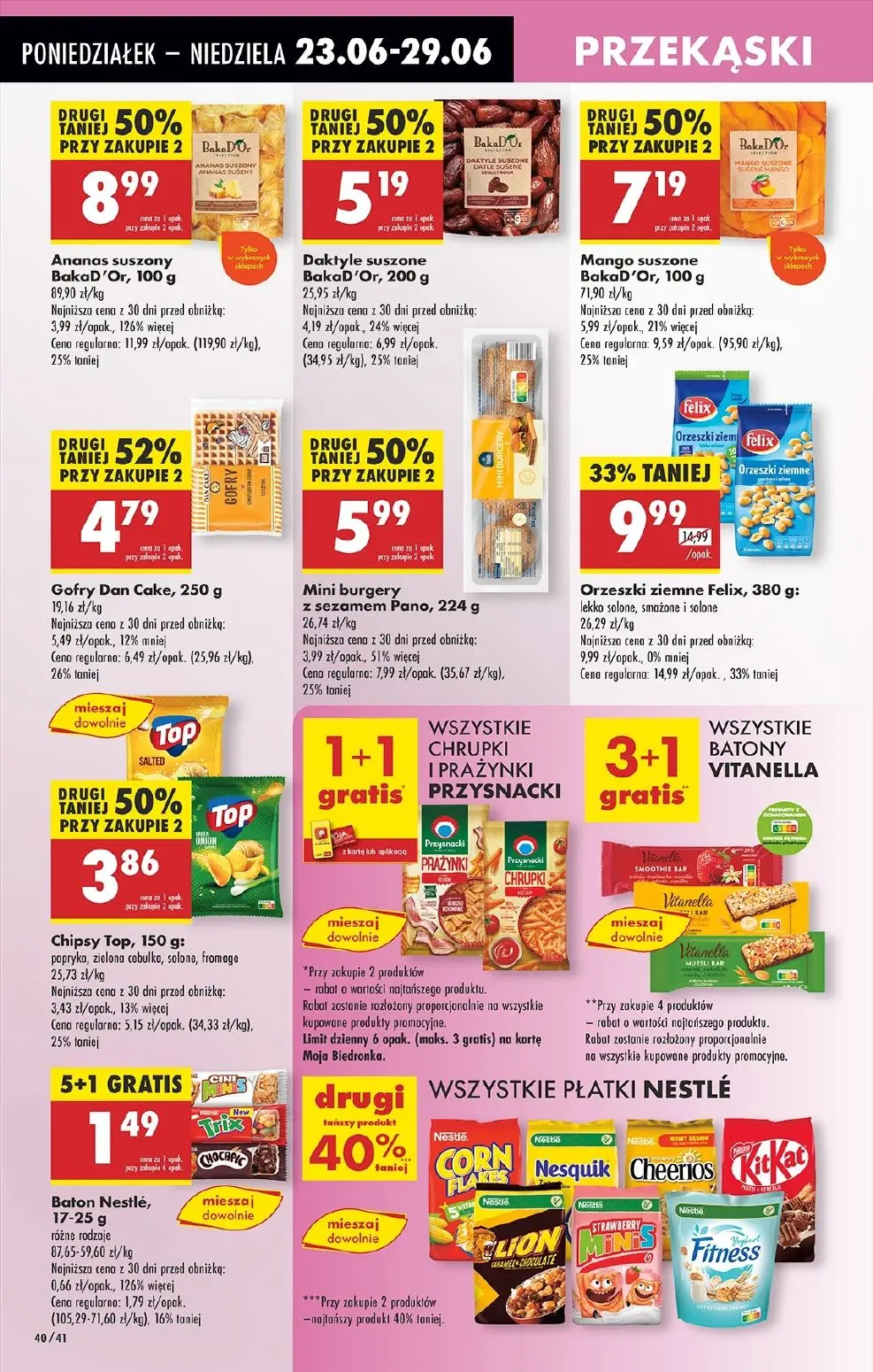 gazetka promocyjna Biedronka Od poniedziałku. Lada tradycyjna - Strona 52