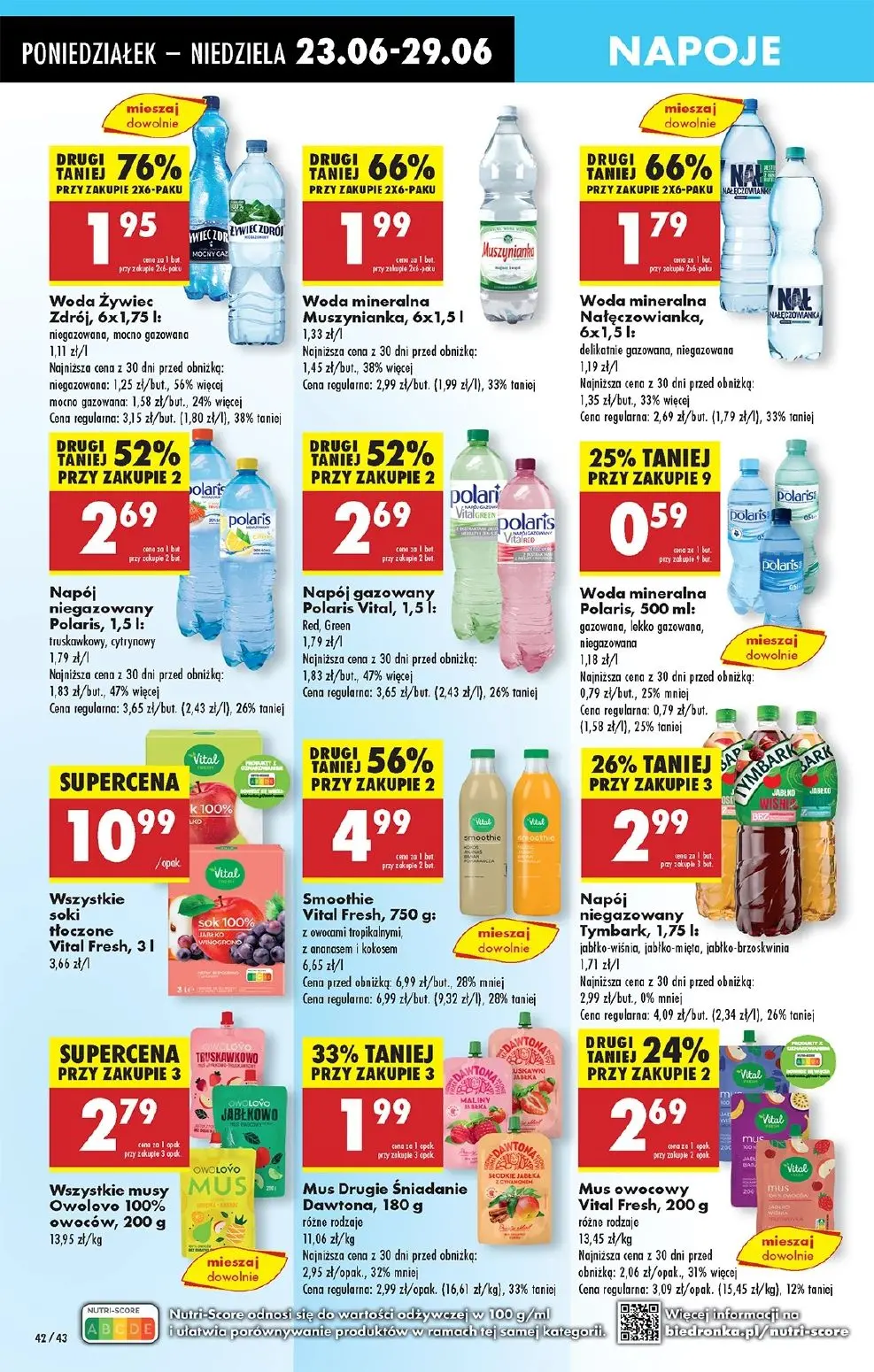 gazetka promocyjna Biedronka Od poniedziałku. Lada tradycyjna - Strona 54