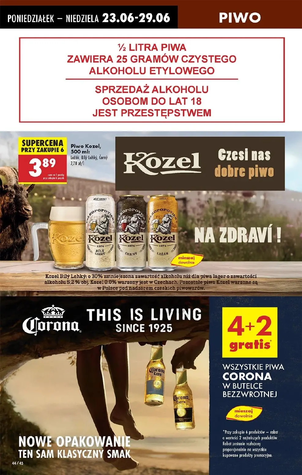 gazetka promocyjna Biedronka Od poniedziałku. Lada tradycyjna - Strona 56