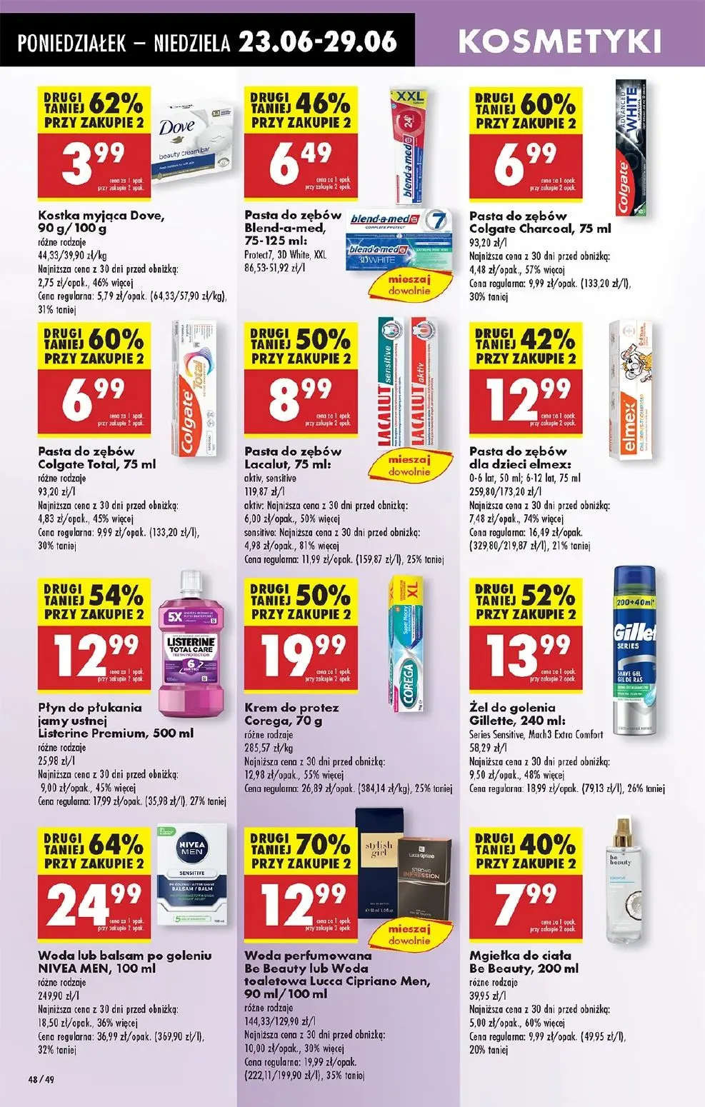 gazetka promocyjna Biedronka Od poniedziałku. Lada tradycyjna - Strona 60