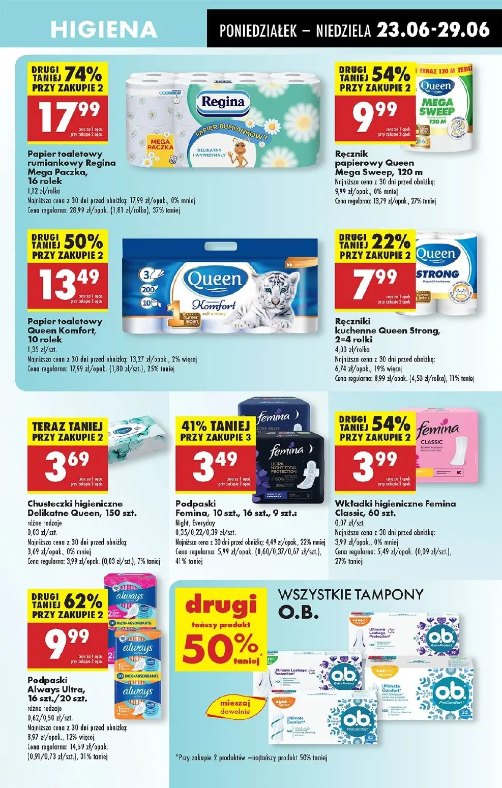 gazetka promocyjna Biedronka Od poniedziałku. Lada tradycyjna - Strona 61