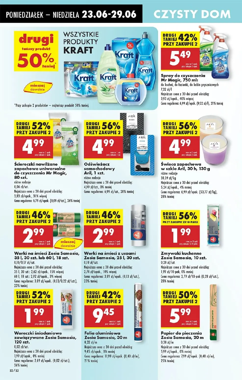 gazetka promocyjna Biedronka Od poniedziałku. Lada tradycyjna - Strona 64
