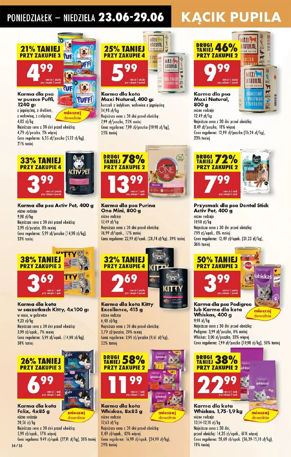 gazetka promocyjna Biedronka Od poniedziałku. Lada tradycyjna - Strona 66