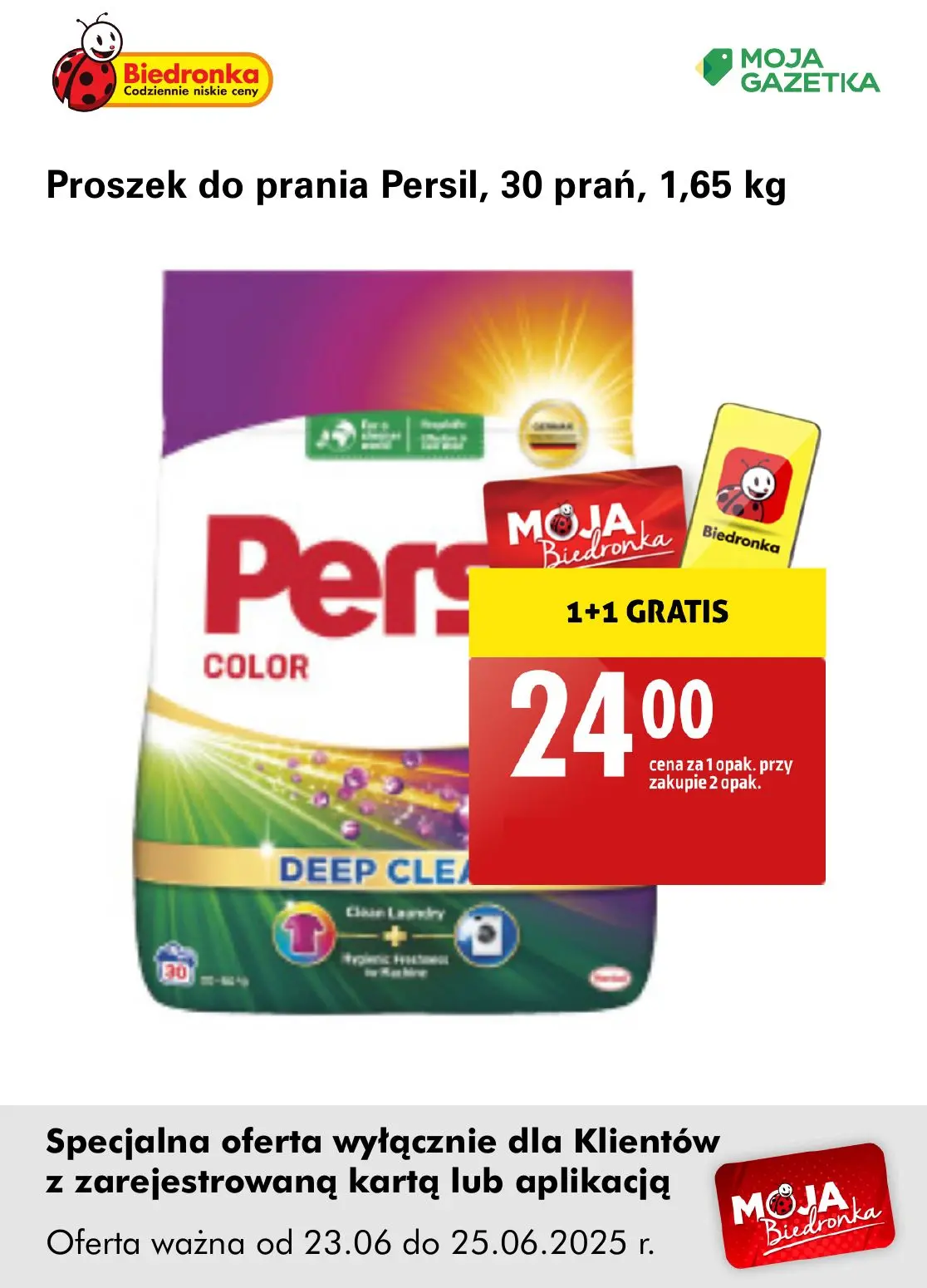 gazetka promocyjna Biedronka Oferta z kartą Moja Biedronka - Strona 2