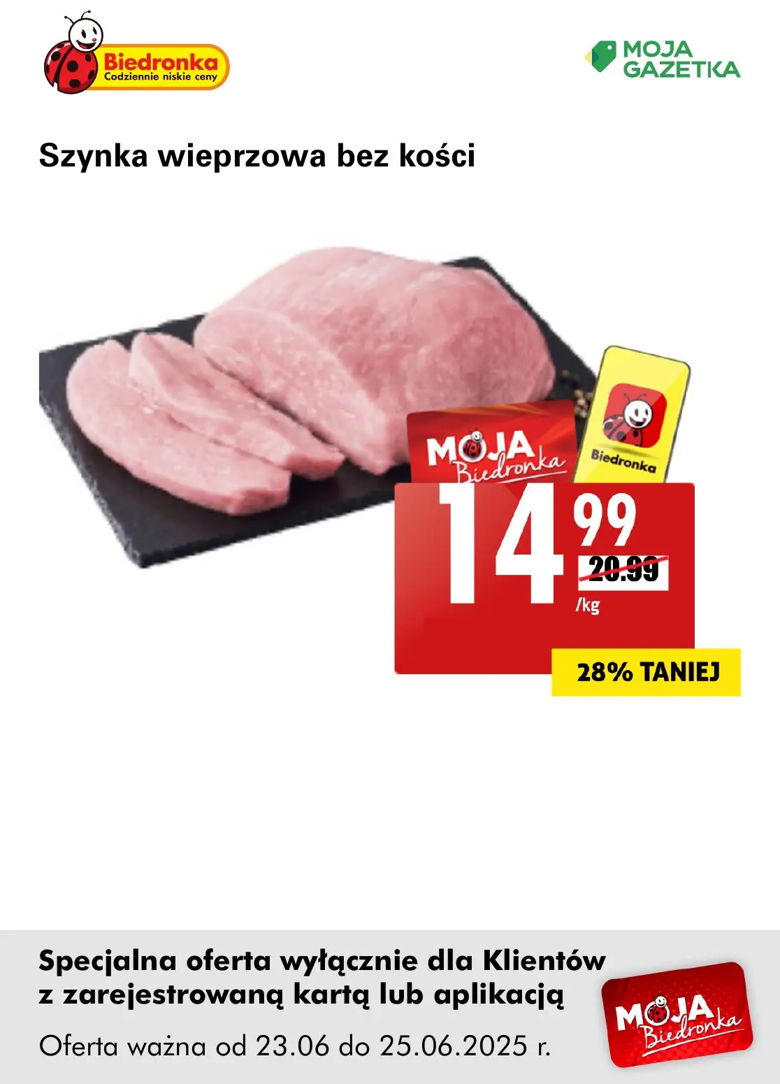 gazetka promocyjna Biedronka Oferta z kartą Moja Biedronka - Strona 3