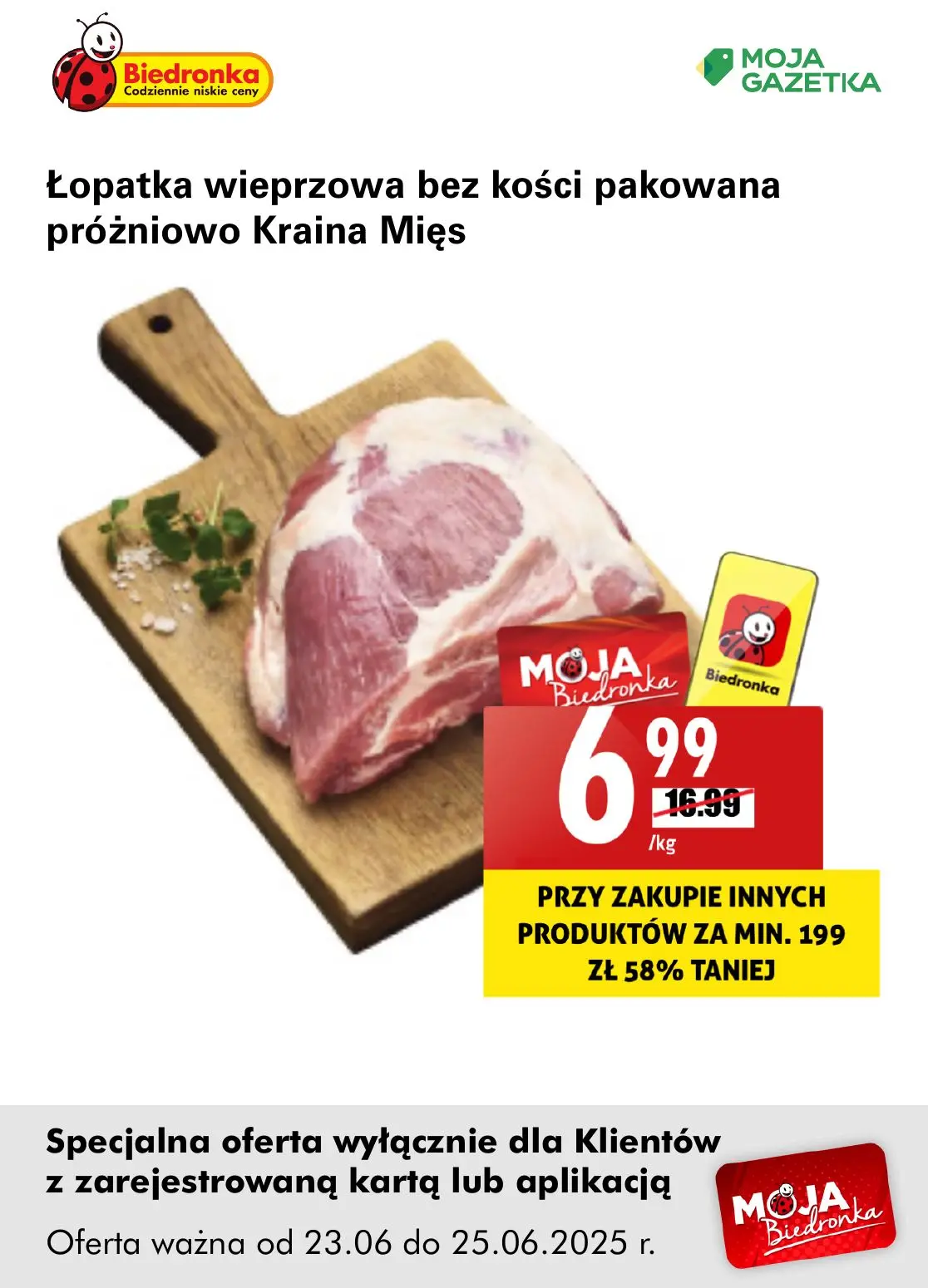 gazetka promocyjna Biedronka Oferta z kartą Moja Biedronka - Strona 4