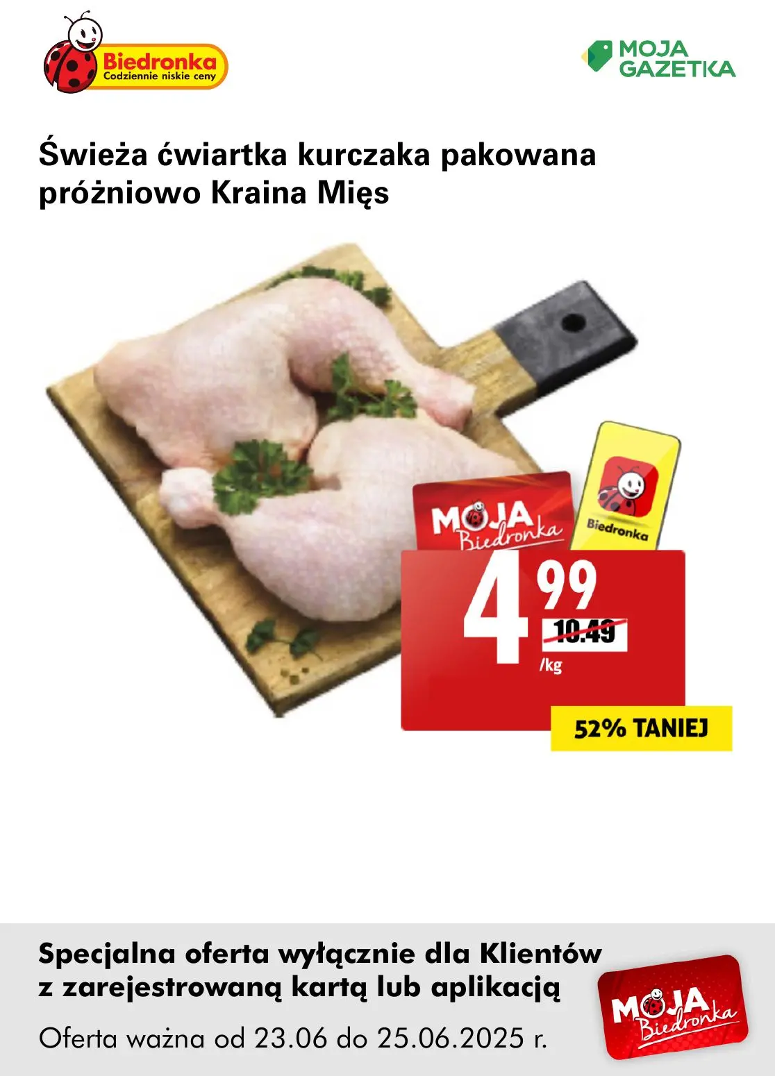 gazetka promocyjna Biedronka Oferta z kartą Moja Biedronka - Strona 5