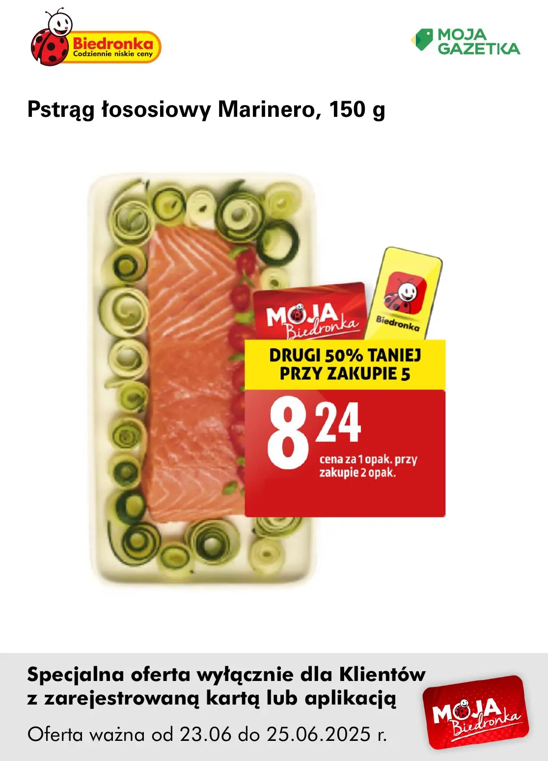 gazetka promocyjna Biedronka Oferta z kartą Moja Biedronka - Strona 8