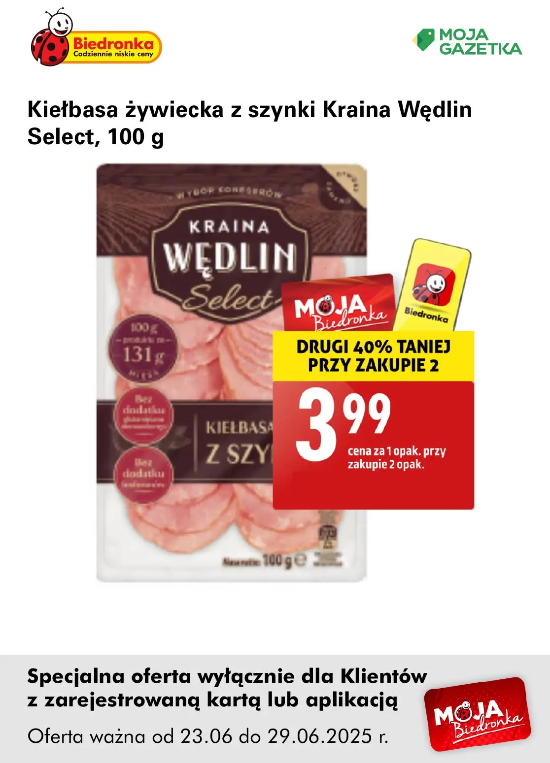 gazetka promocyjna Biedronka Oferta z kartą Moja Biedronka - Strona 9