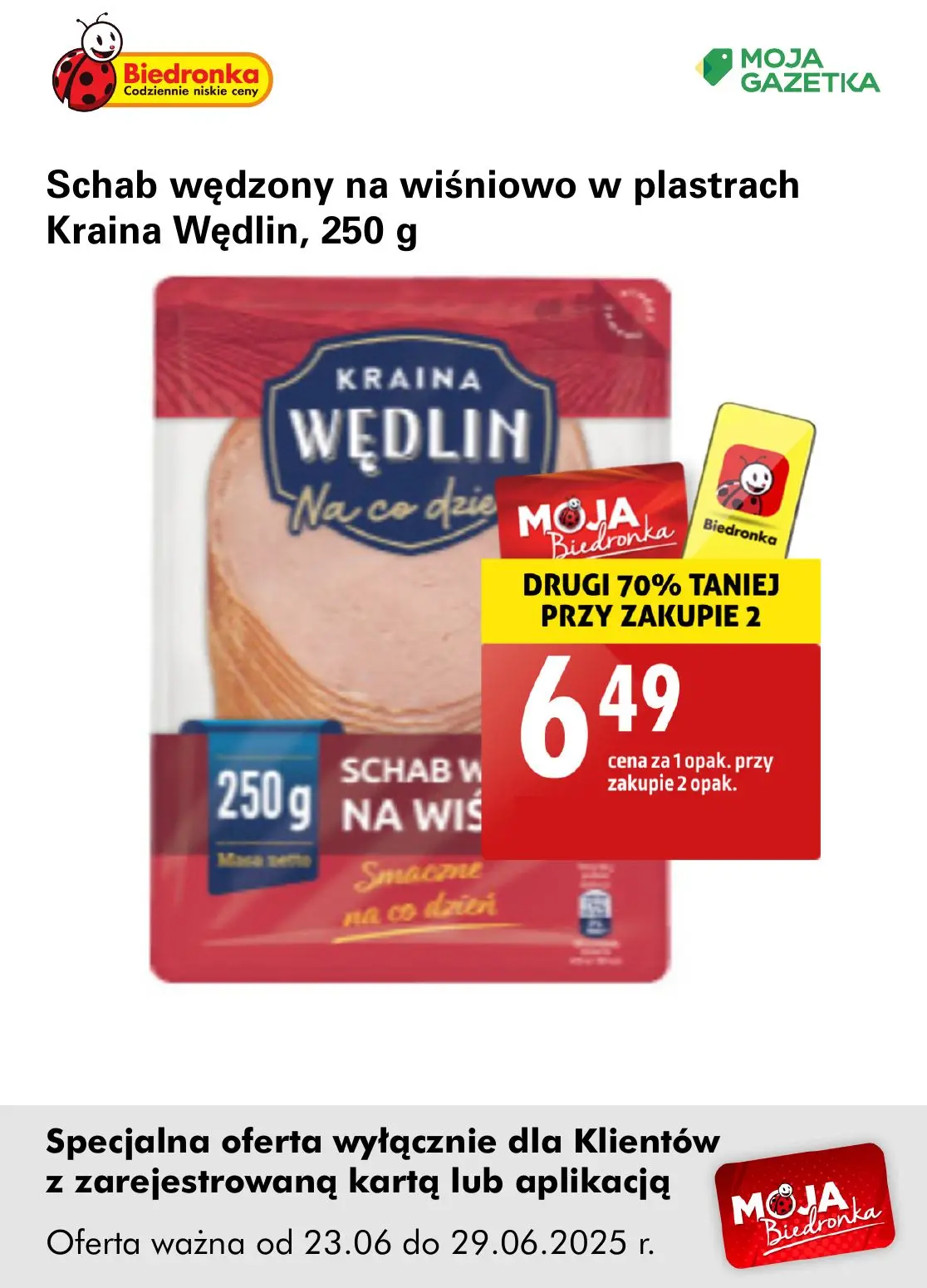 gazetka promocyjna Biedronka Oferta z kartą Moja Biedronka - Strona 11