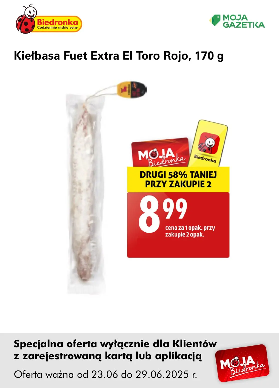 gazetka promocyjna Biedronka Oferta z kartą Moja Biedronka - Strona 12