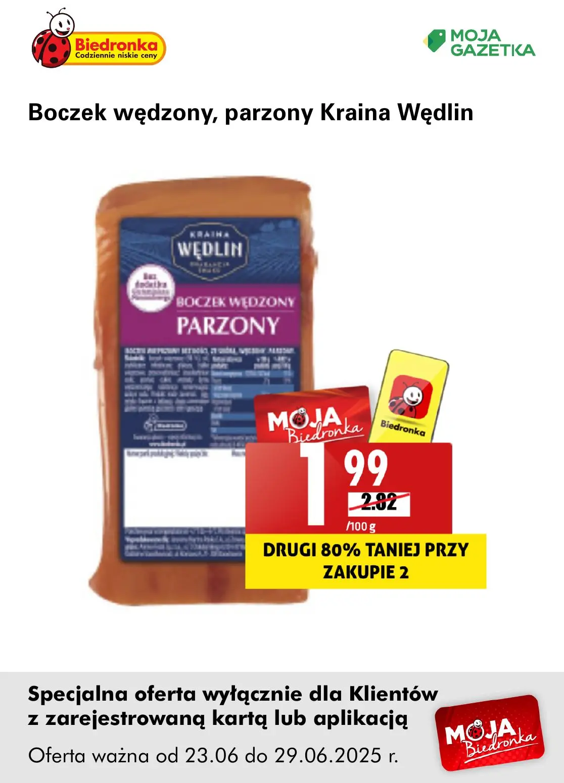gazetka promocyjna Biedronka Oferta z kartą Moja Biedronka - Strona 14