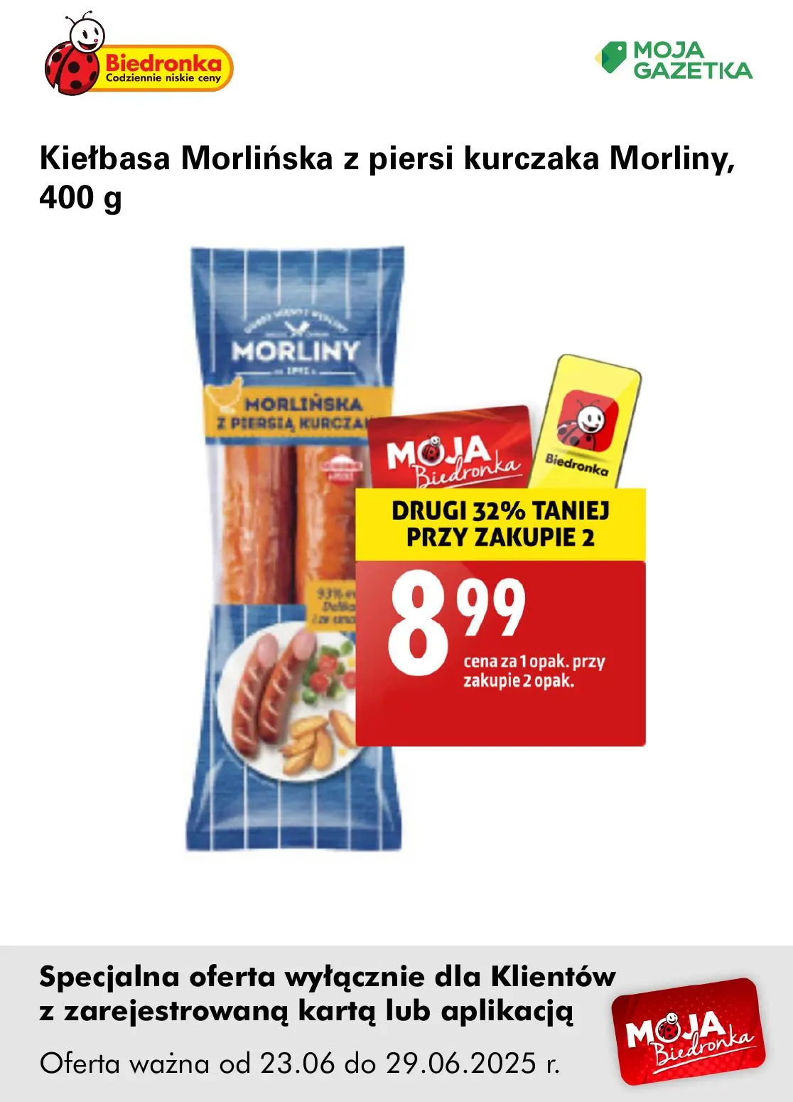 gazetka promocyjna Biedronka Oferta z kartą Moja Biedronka - Strona 18