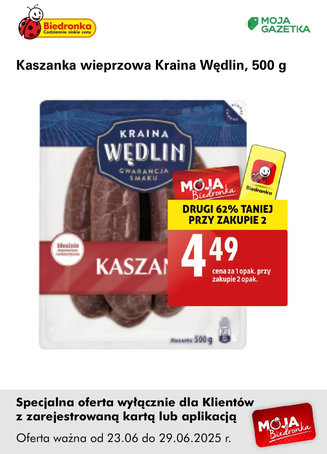 gazetka promocyjna Biedronka Oferta z kartą Moja Biedronka - Strona 20