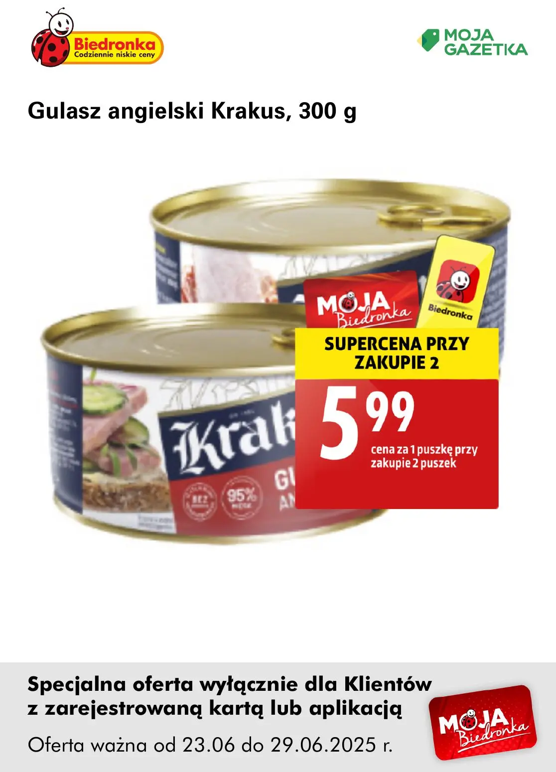 gazetka promocyjna Biedronka Oferta z kartą Moja Biedronka - Strona 25