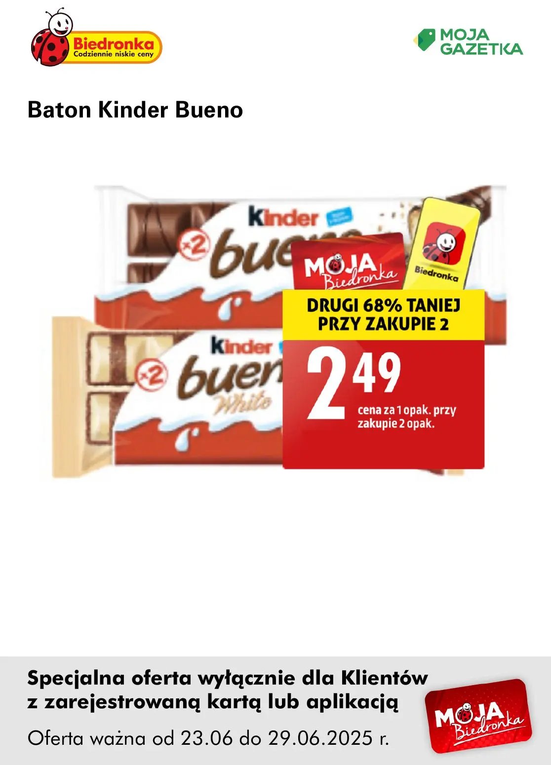 gazetka promocyjna Biedronka Oferta z kartą Moja Biedronka - Strona 26