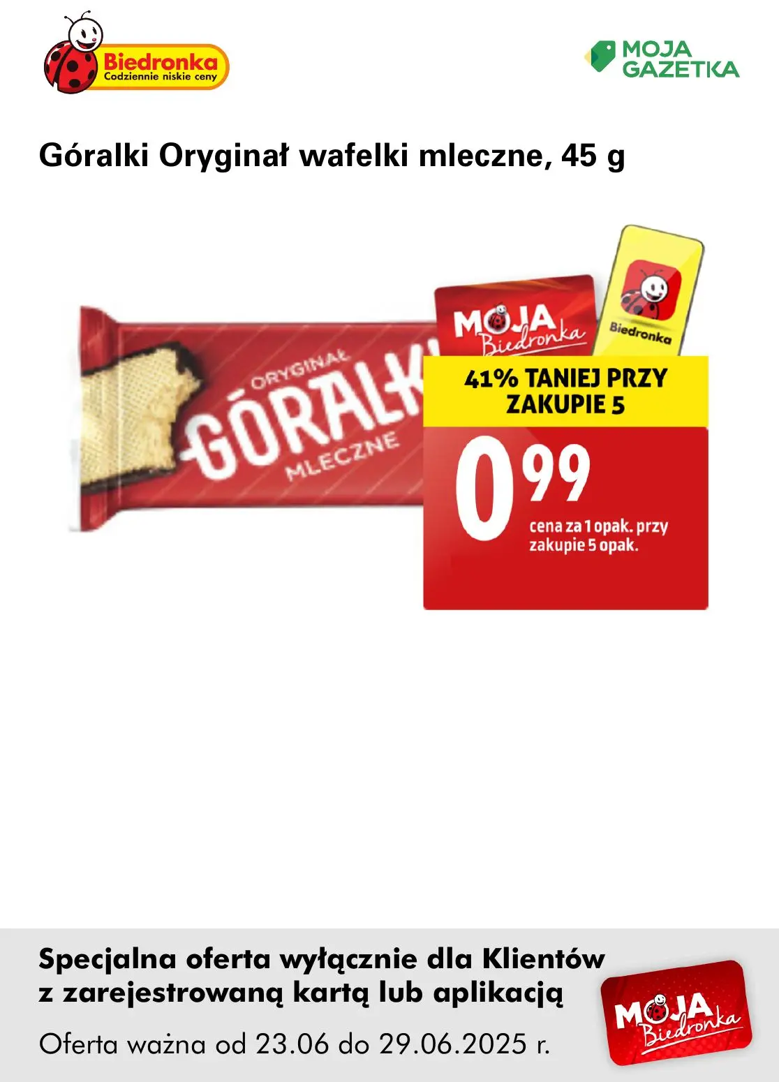 gazetka promocyjna Biedronka Oferta z kartą Moja Biedronka - Strona 28