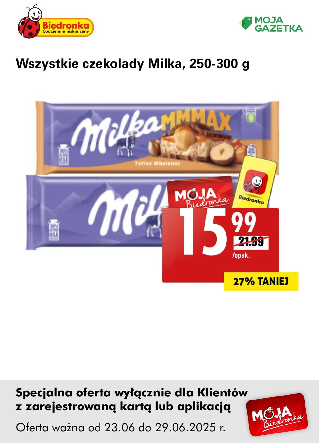 gazetka promocyjna Biedronka Oferta z kartą Moja Biedronka - Strona 34