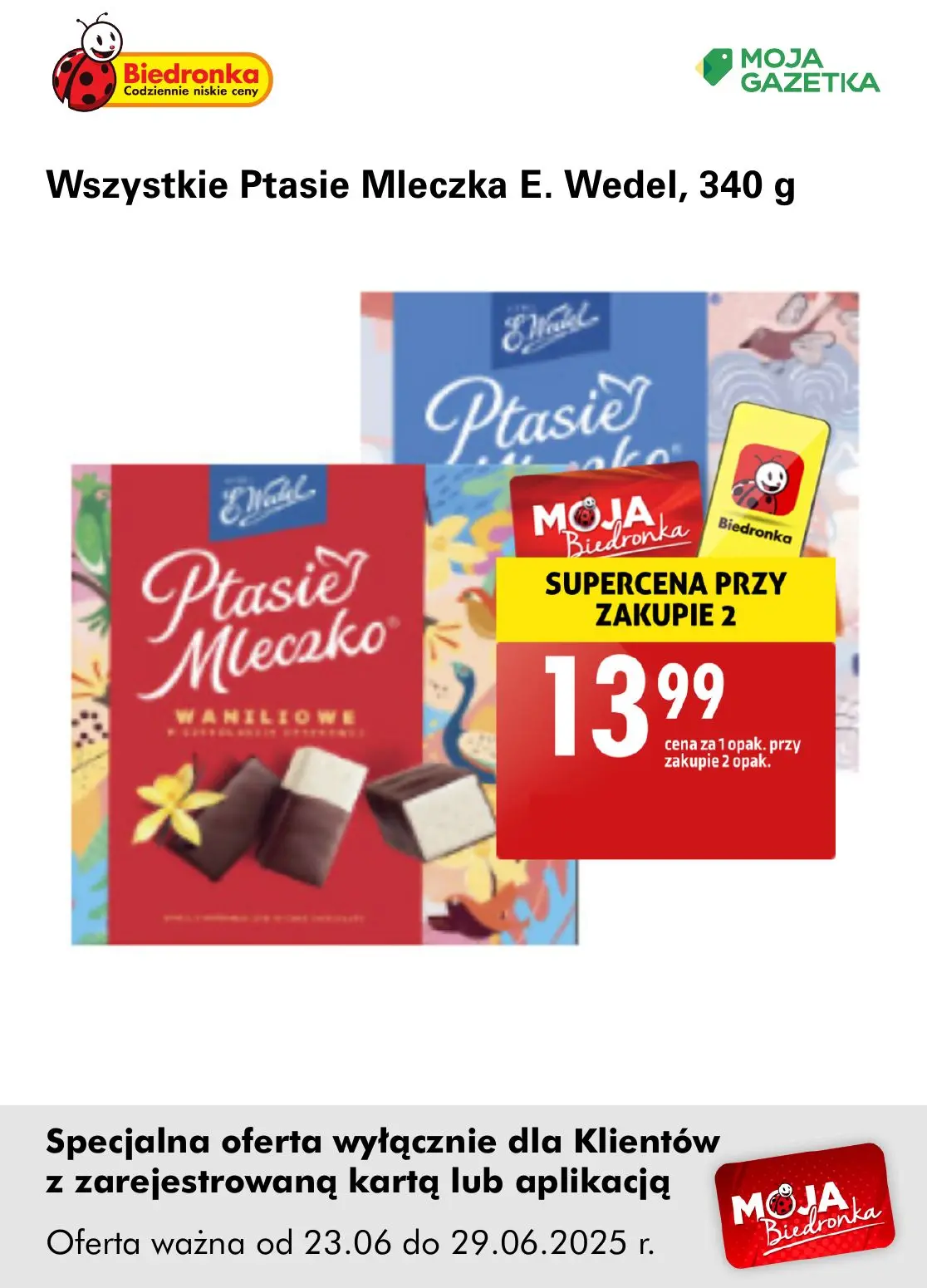 gazetka promocyjna Biedronka Oferta z kartą Moja Biedronka - Strona 40