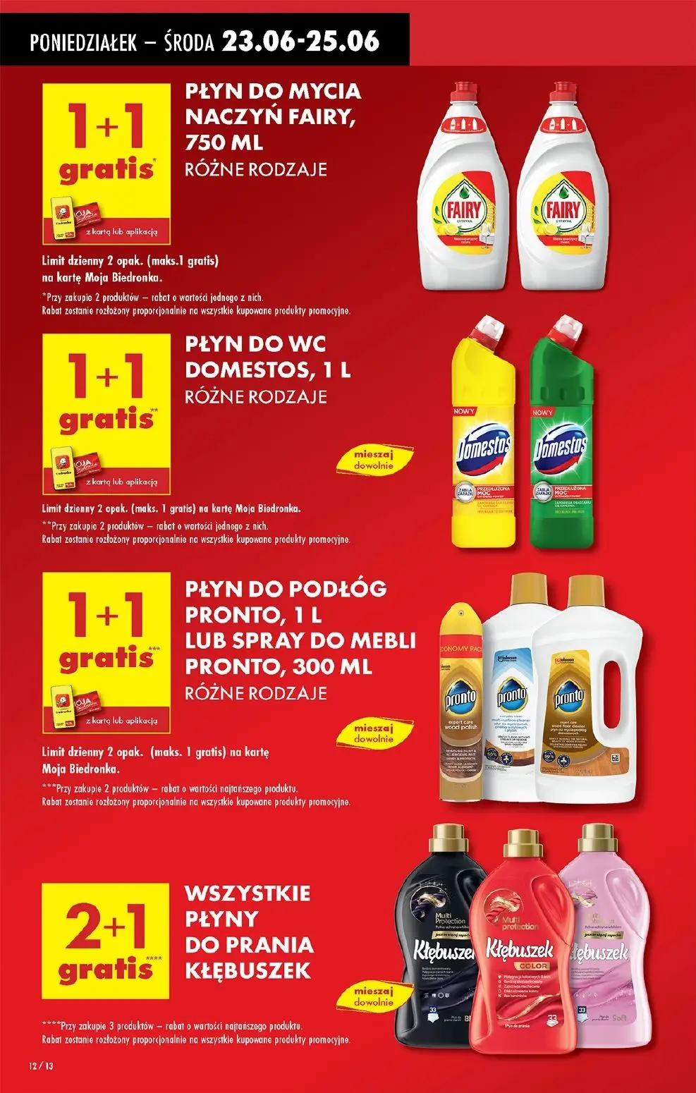 gazetka promocyjna Biedronka Od poniedziałku - Strona 12