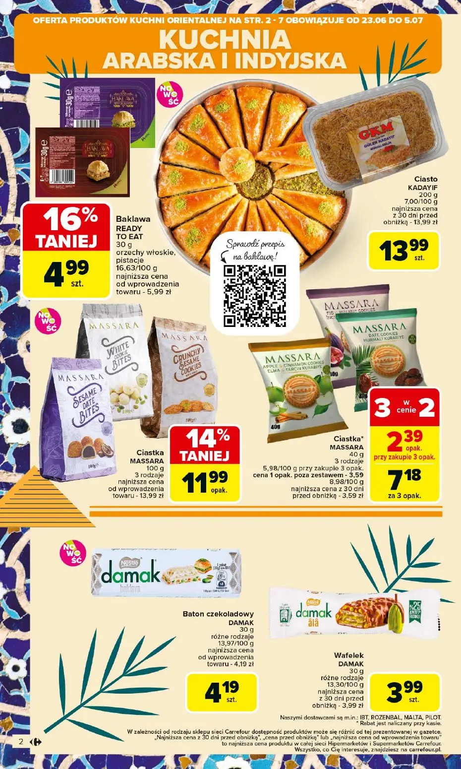 gazetka promocyjna Carrefour Kuchnia arabska i indyjska - Strona 4