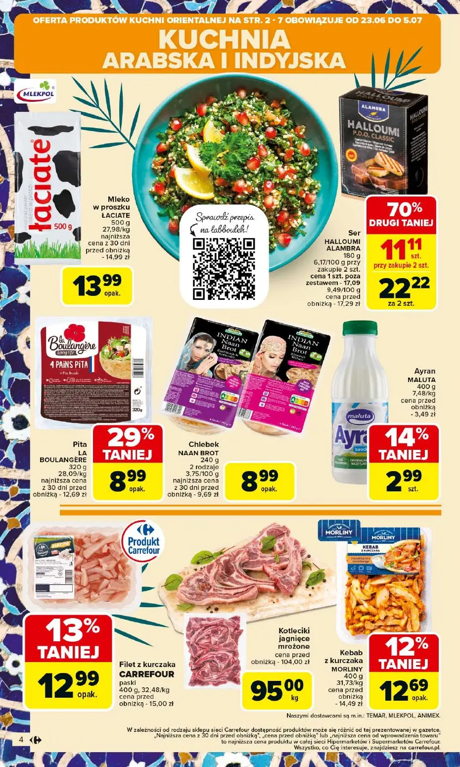 gazetka promocyjna Carrefour Kuchnia arabska i indyjska - Strona 6
