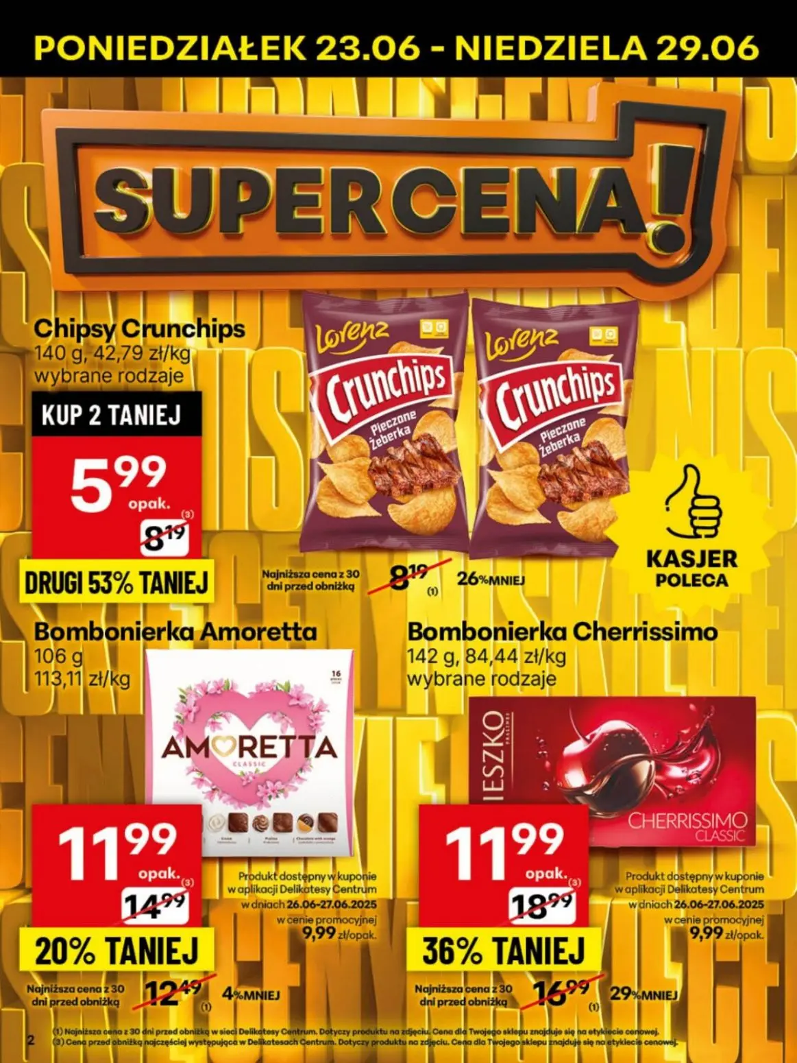 gazetka promocyjna Delikatesy Centrum Od poniedziałku - Strona 2