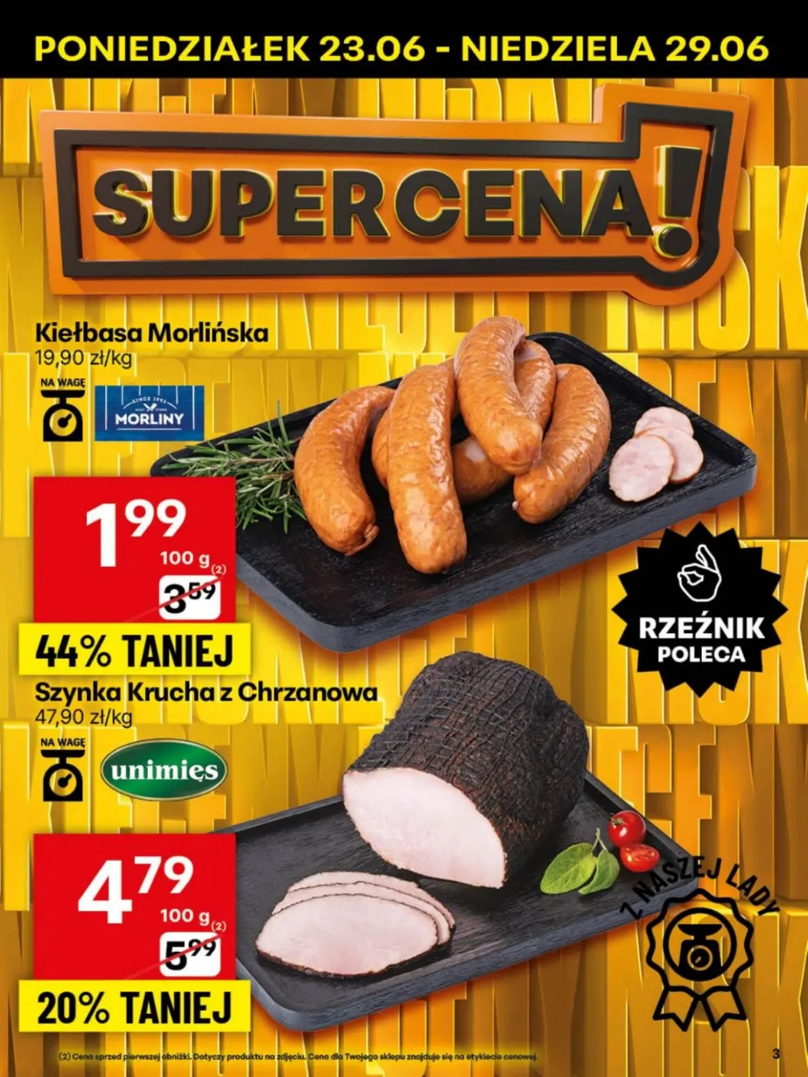 gazetka promocyjna Delikatesy Centrum Od poniedziałku - Strona 3