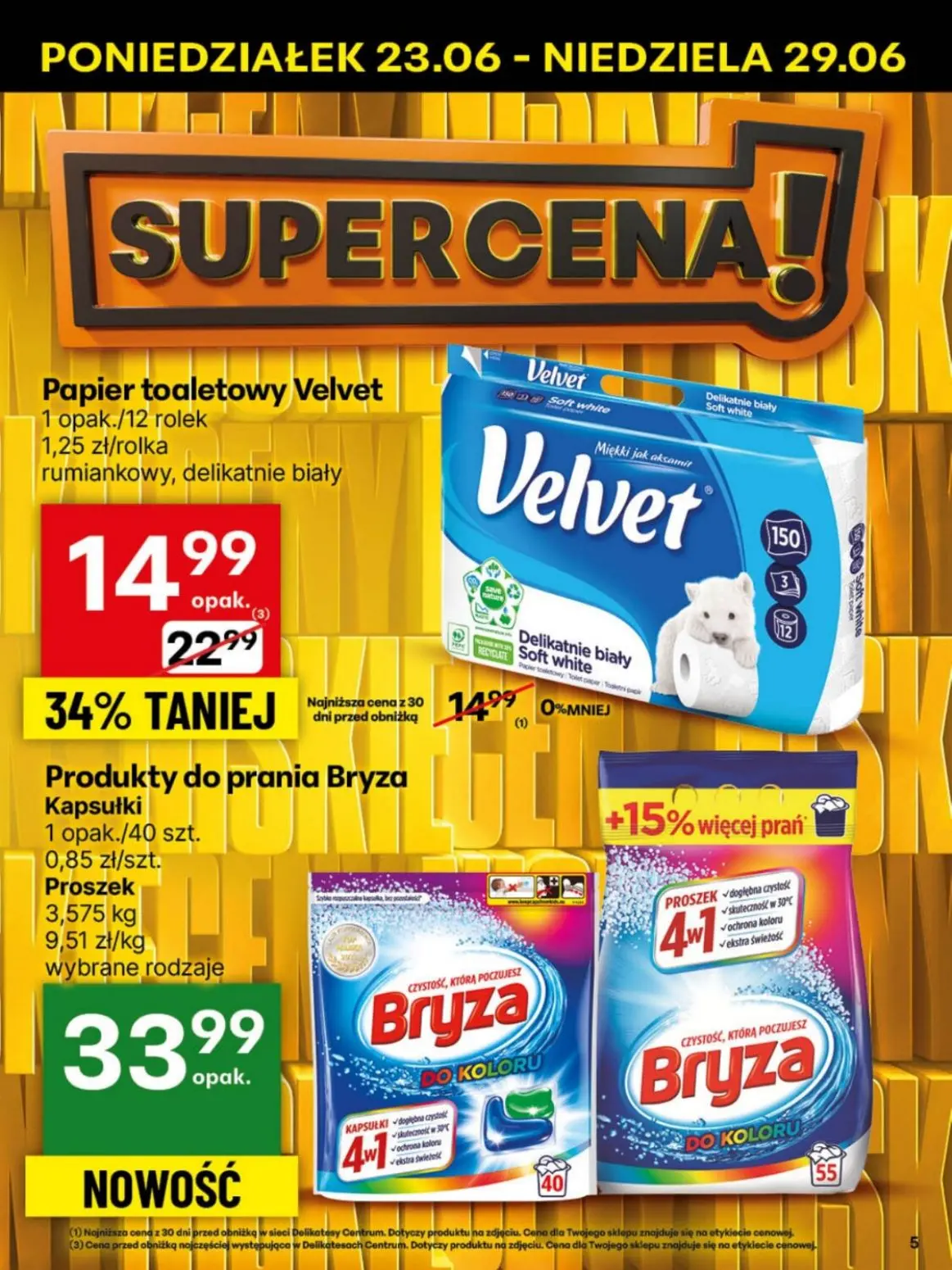 gazetka promocyjna Delikatesy Centrum Od poniedziałku - Strona 5