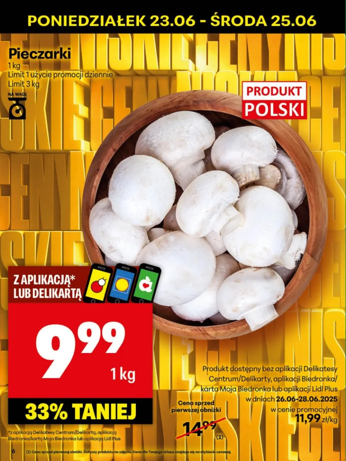 gazetka promocyjna Delikatesy Centrum Od poniedziałku - Strona 6