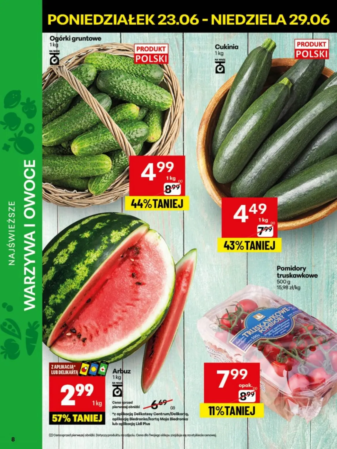 gazetka promocyjna Delikatesy Centrum Od poniedziałku - Strona 8