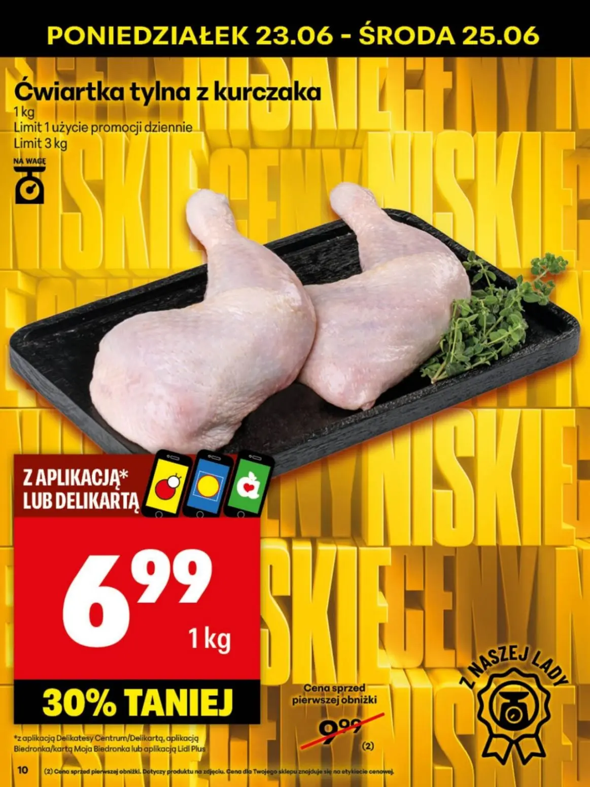 gazetka promocyjna Delikatesy Centrum Od poniedziałku - Strona 10