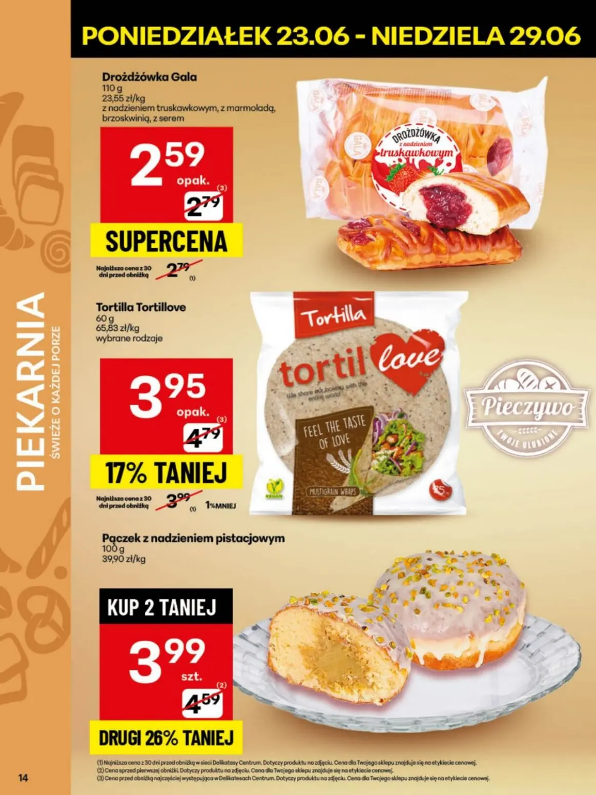gazetka promocyjna Delikatesy Centrum Od poniedziałku - Strona 14