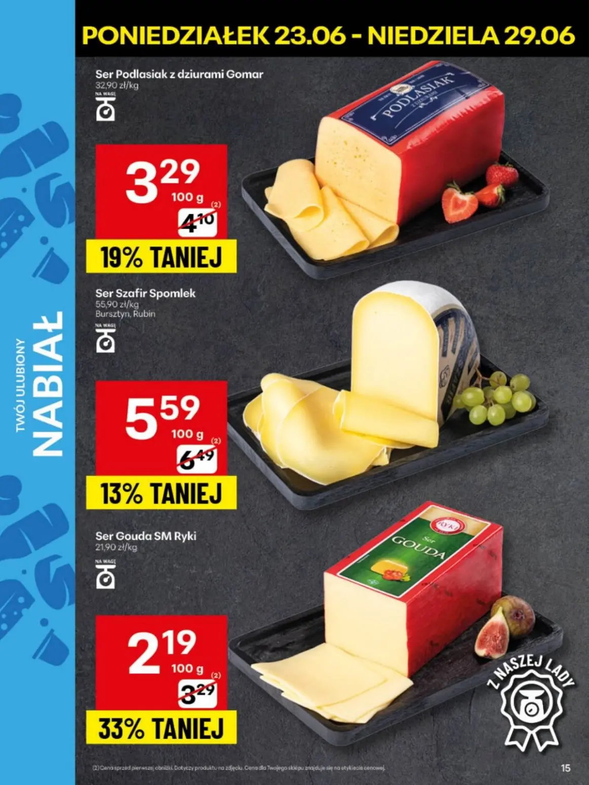 gazetka promocyjna Delikatesy Centrum Od poniedziałku - Strona 15