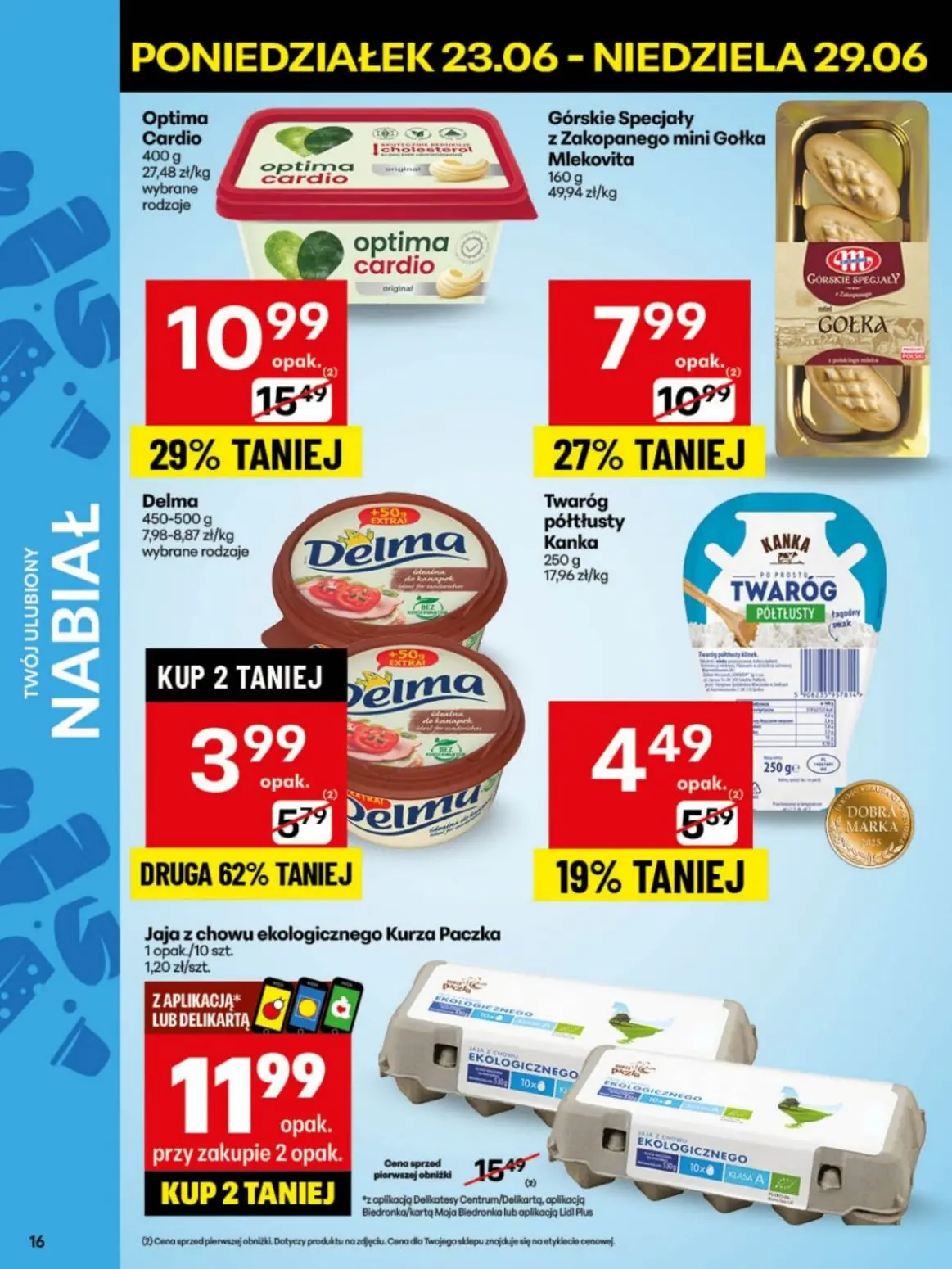 gazetka promocyjna Delikatesy Centrum Od poniedziałku - Strona 16