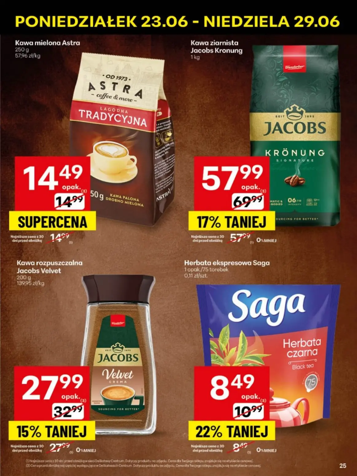 gazetka promocyjna Delikatesy Centrum Od poniedziałku - Strona 25