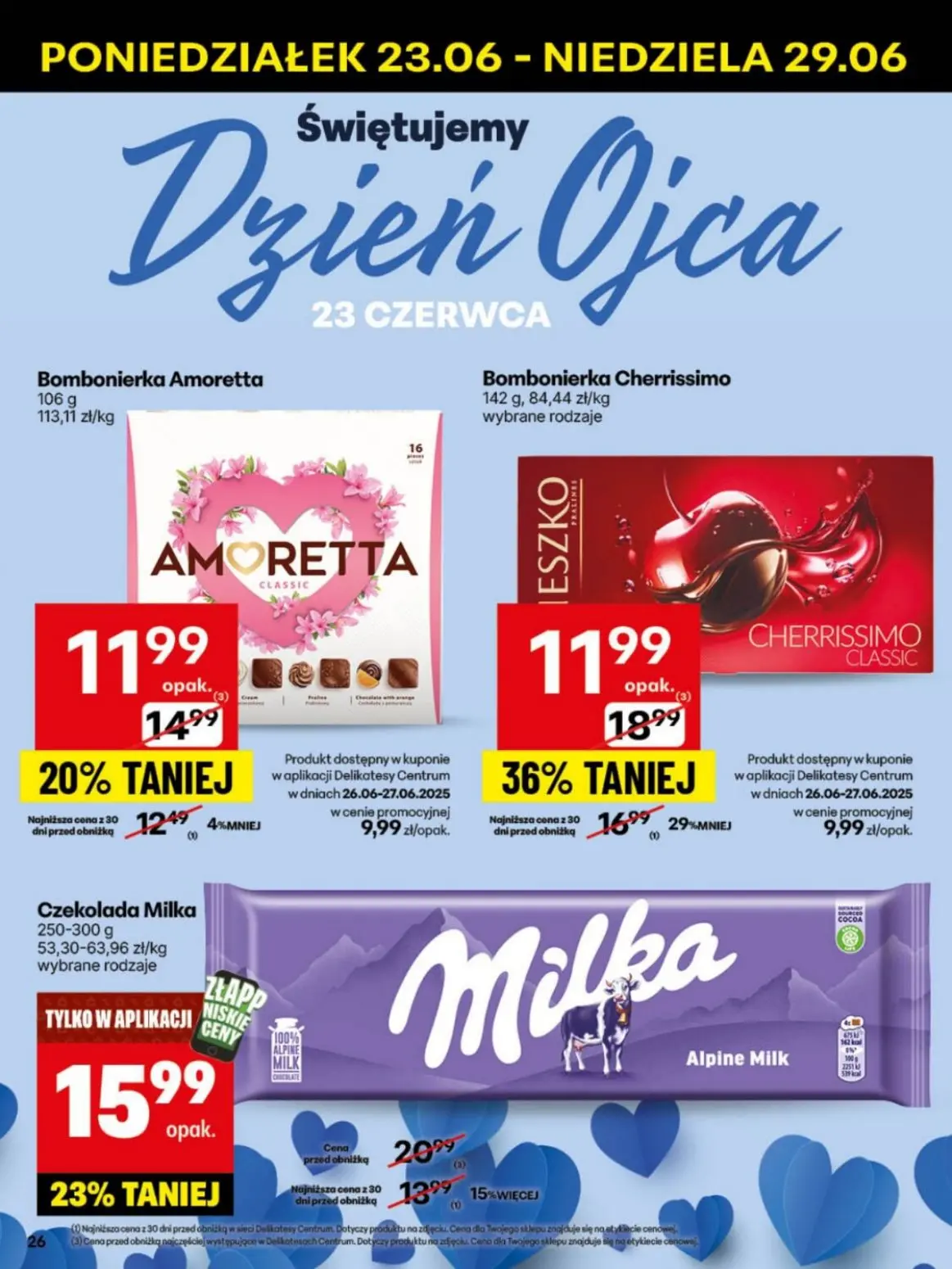 gazetka promocyjna Delikatesy Centrum Od poniedziałku - Strona 26