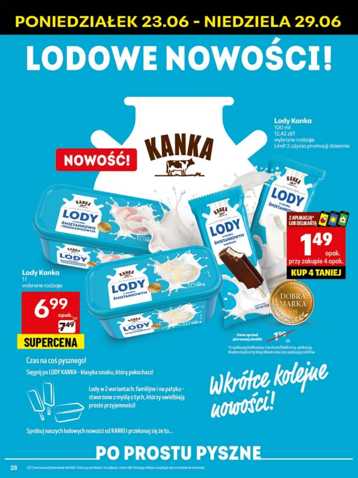 gazetka promocyjna Delikatesy Centrum Od poniedziałku - Strona 28