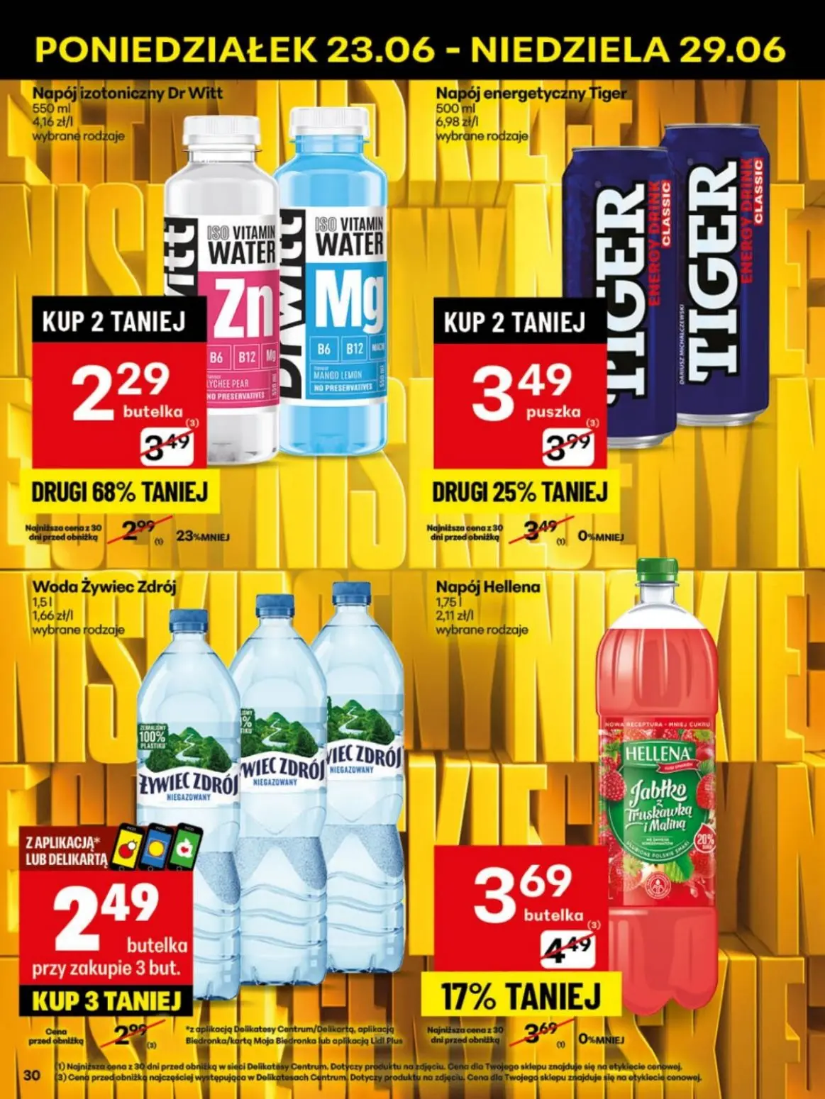 gazetka promocyjna Delikatesy Centrum Od poniedziałku - Strona 30