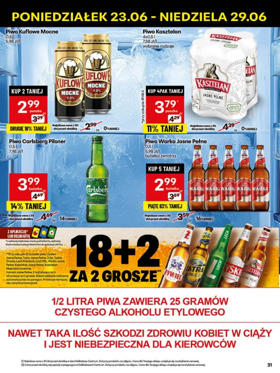 gazetka promocyjna Delikatesy Centrum Od poniedziałku - Strona 31