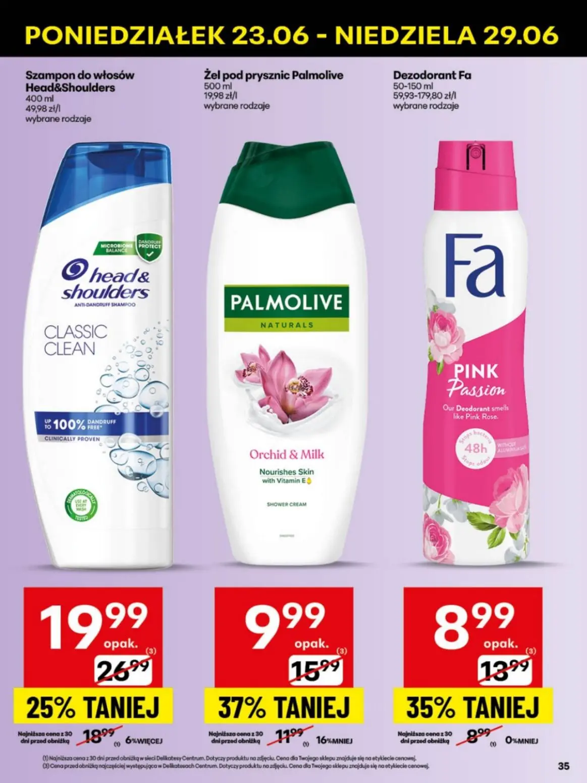 gazetka promocyjna Delikatesy Centrum Od poniedziałku - Strona 35