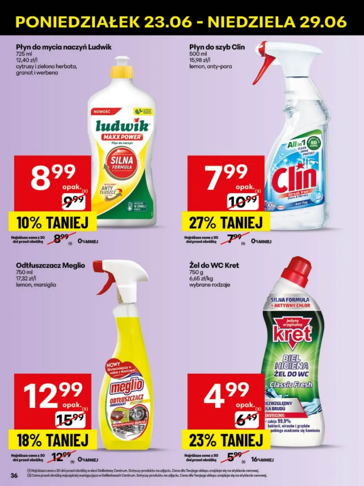 gazetka promocyjna Delikatesy Centrum Od poniedziałku - Strona 36