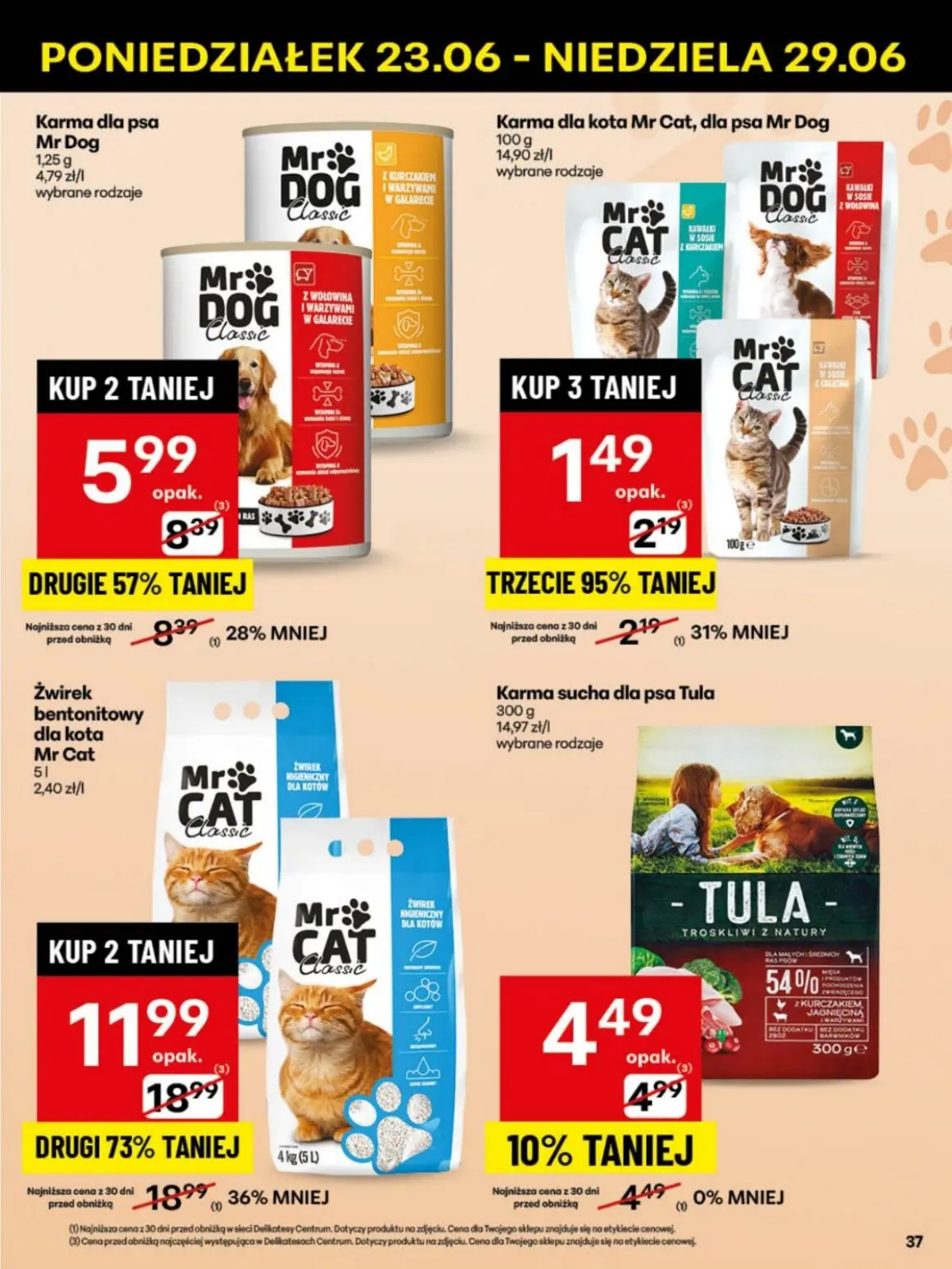 gazetka promocyjna Delikatesy Centrum Od poniedziałku - Strona 37