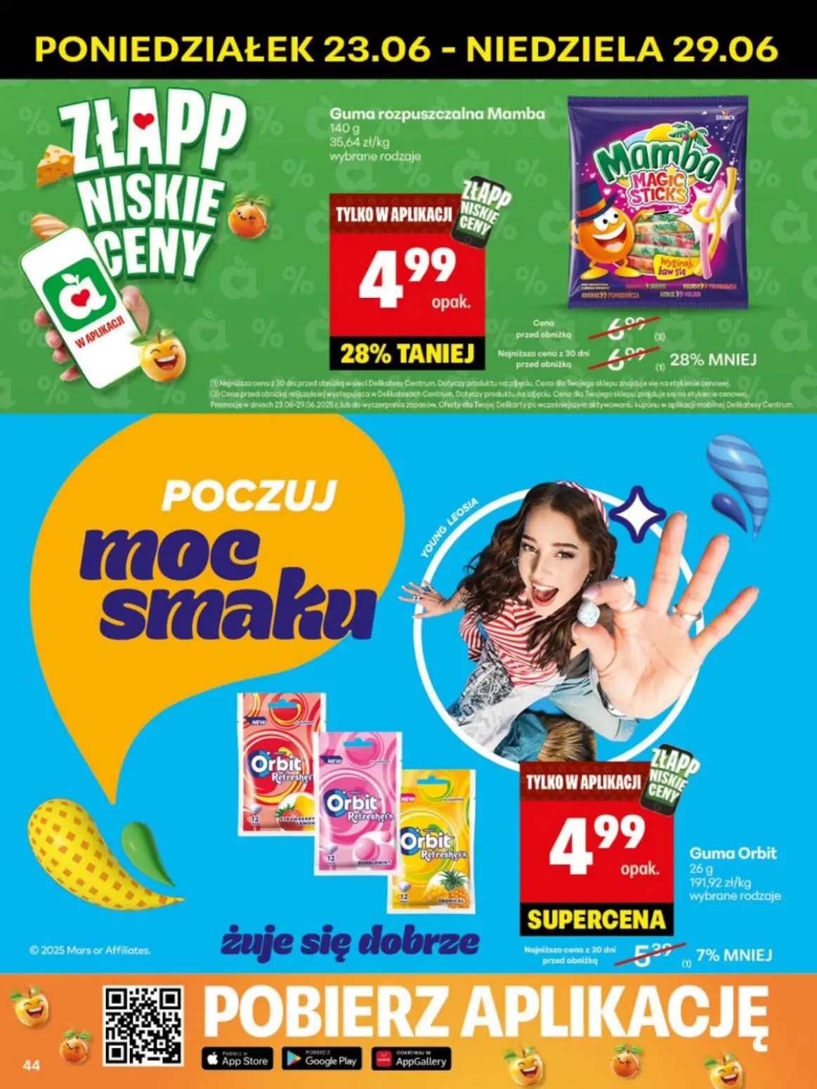 gazetka promocyjna Delikatesy Centrum Od poniedziałku - Strona 44