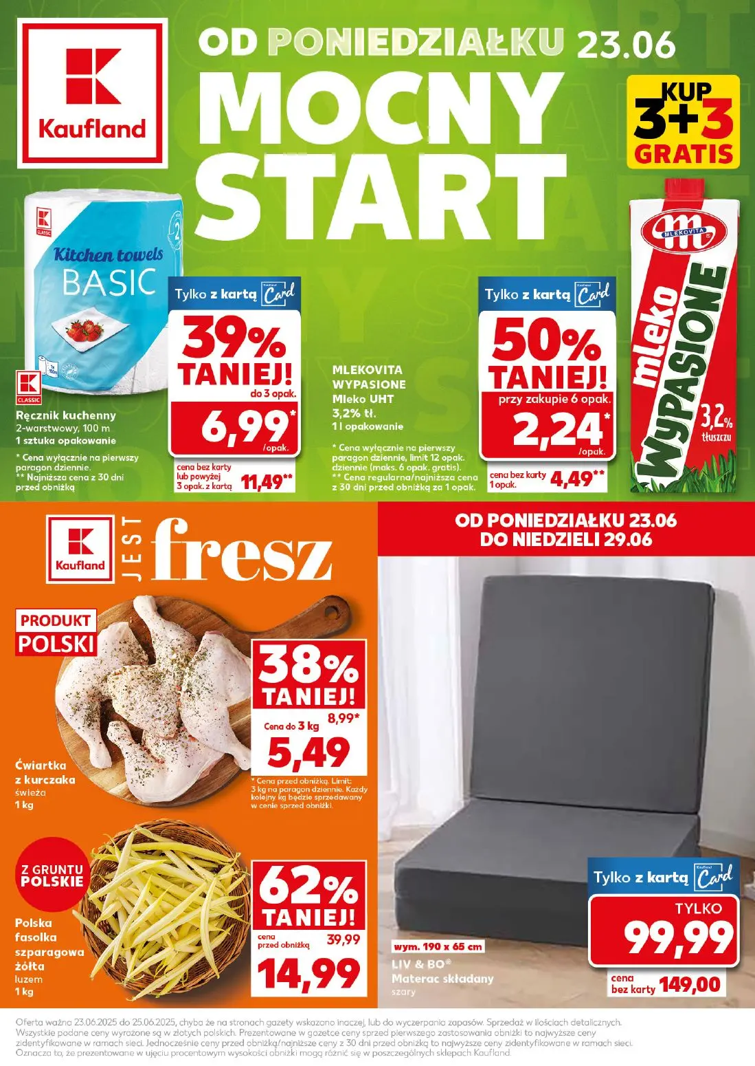 gazetka promocyjna Kaufland MOCNY START - Strona 1